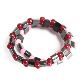 12x Bracelets Magnétiques - Couleurs Précieuses - 2x 6 modèles assortis
