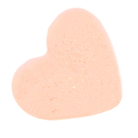 16x Bombe de Bain Coeur Love 70g - Fruit de la Passion