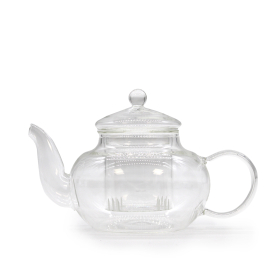 Théière à Infusion en Verre - Perle Ronde - 400ml