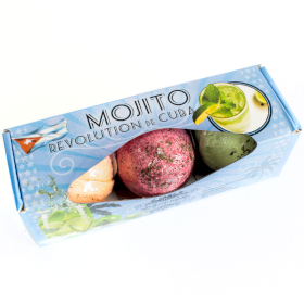 Ensemble de Trois Bombes de Bain Mojito