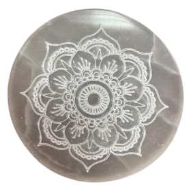 Plaque de Recharge Moyenne 10cm - Lotus Mandala