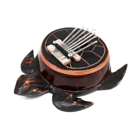 Kalimba Tortue Antique Noix de Coco