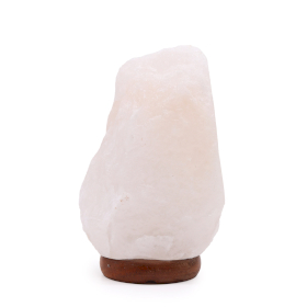 Lampe au Sel de l\'Himalaya Roche de Cristal avec Base - environ 2-3 kg