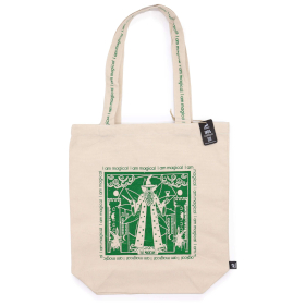 Tote Bag Hop Hare - I am Magical - Toile de Coton 10oz