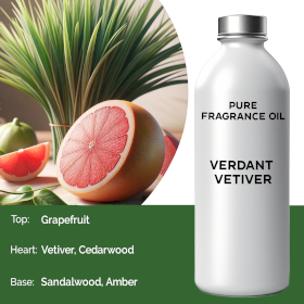 Huile de Parfum Pure Vétiver Verdoyant