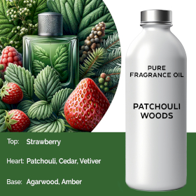 Huile de Parfum Pure Bois de Patchouli