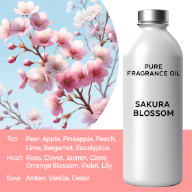 Huile de Parfum Pure Fleur de Sakura