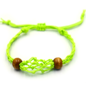 10x Bracelet en Cristal et Pierres Précieuses 20-28cm/7.8-11inch - Vert