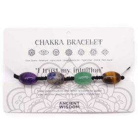 3x Bracelets Chakra Corde - Perles