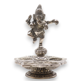 2x Porte-encens Ganesha Dansant 14x10cm