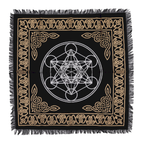 6x Nappe d\'Autel Ésotérique à Franges - Tableau des chakras