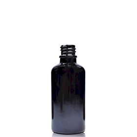 255x Bouteille Compte-gouttes en Verre Noir 5ml - Sans Bouchon