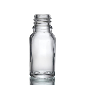 192x Bouteille Compte-gouttes en Verre Transparent de 10ml - Sans Bouchon