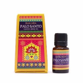 6x Huile Parfumée Indienne Banjara 10ml  - Palo Santo