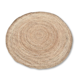 Tapis Rond Doux en Jute 150cm