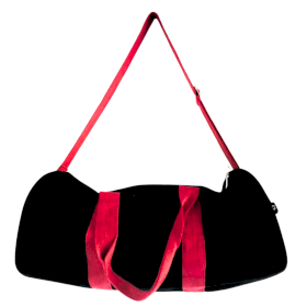 Sac de Sport - Noir - Poignée Rose Cerise