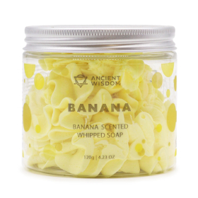 3x Savon Fouetté - Banane 120g