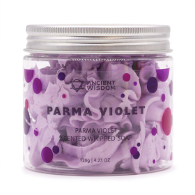 3x Savon Fouetté - Violette de Parme 120g