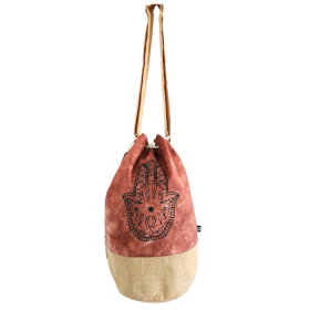 Sac à Dos Naturel - Toile Délavée Terracotta - Main de Fatma