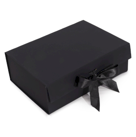 3x Coffret Cadeau en Kit - Grand Format (28,2 x 20,2 x 9,2 cm) - Noir