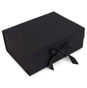 3x Coffret Cadeau en Kit - Extra Large (33x25x12cm) - Noir