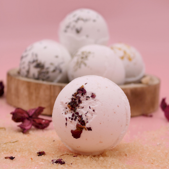 Bombes de Bain au Sel de l'Himalaya